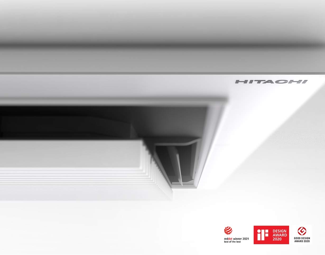 La façade "Silent-Iconic" pour cassettes 800x800 Hitachi arrive en Europe avec une série de prestigieuses récompenses internationales.