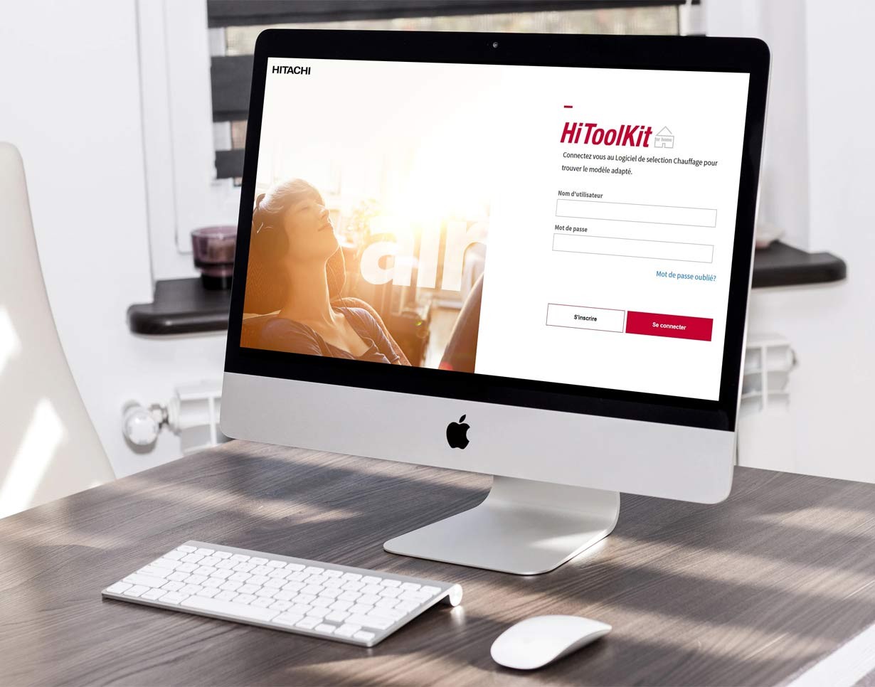 Hitachi améliore son logiciel de sélection de pompe à chaleur air/eau HITOOLKIT FOR HOME