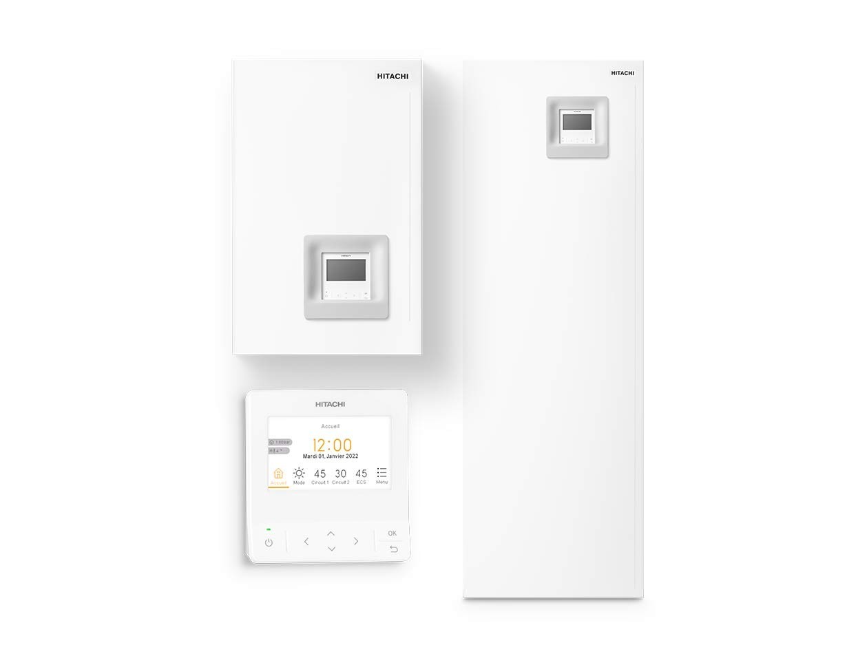 Yutaki S 2.0 et Yutaki S Combi 2.0 : une toute nouvelle génération de PAC air/eau design Hitachi débarque sur le marché Résidentiel