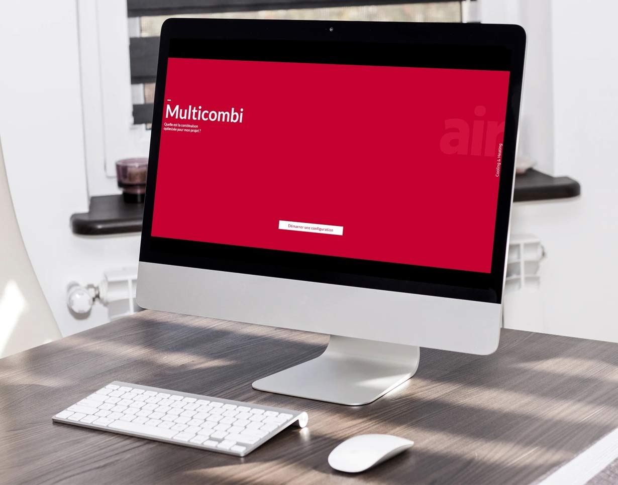 Hitachi lance un nouvel outil de sélection en ligne « Multicombi » : une appli dédiée aux professionnels sur les gammes Multi-splits & Triple C R32